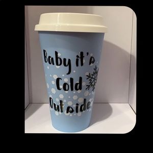 Reusable Baby it’s Cold Outside Travel Cup